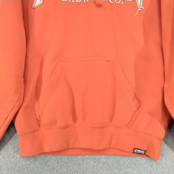 Gear For Sports Hoodie Mens Small NEW! Alaskan Brewing Co. Spellout Blaze Orange - Picture 3 of 12
